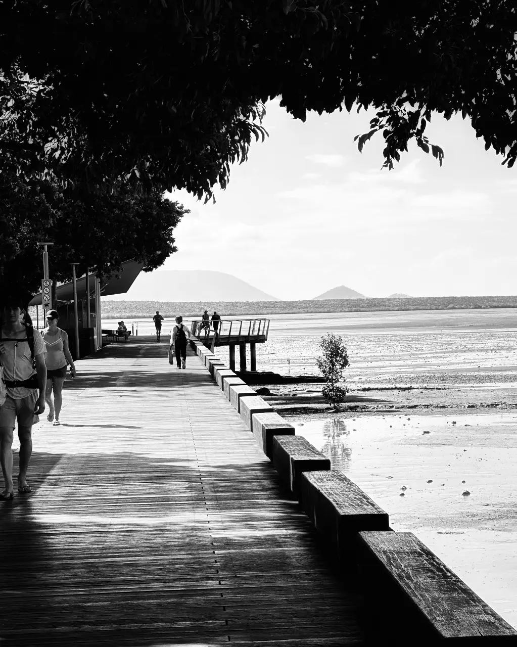 Boardwalk on Cairns Esplanade